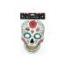 Mask Dia de Los Muertos, white, 19x28cm Mask Dia de Los Muertos, white, 19x28cm