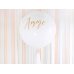 Giant Balloon 1 m, Amore, white