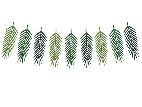 Garland Aloha - Tropu lapas, 1,25 m Garland Aloha - Tropu lapas, 1,25 m