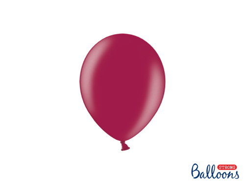Воздушные шары Strong Balloons 12см, бордовый металлик (1 шт. / 100 шт.) Воздушные шары Strong Balloons 12см, бордовый металлик (1 шт. / 100 шт.)