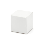 Square boxes, white (1 pkt / 10 pc.)