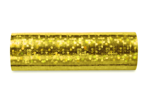 Hologrāfisks seriāls, zelts, 3,8 m (1 pkt / 18 gab.) Hologrāfisks seriāls, zelts, 3,8 m (1 pkt / 18 gab.)