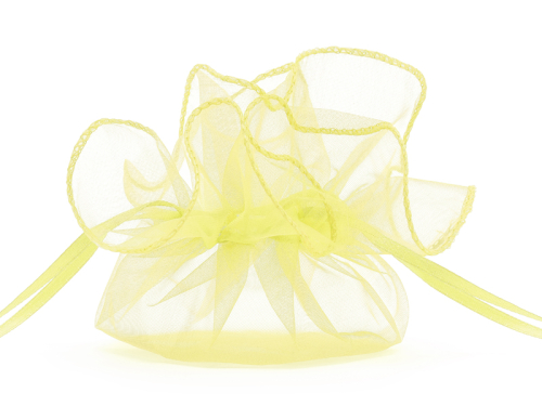 Organza maisiņi, gaiši dzelteni, 26 cm (1 gab. / 20 gab.) Organza maisiņi, gaiši dzelteni, 26 cm (1 gab. / 20 gab.)