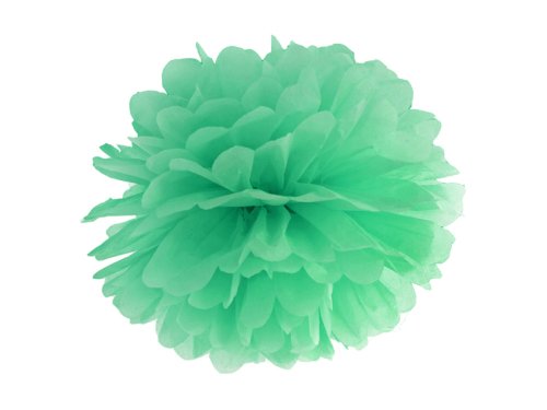 Audu papīrs Pompom, piparmētra, 25 cm Audu papīrs Pompom, piparmētra, 25 cm