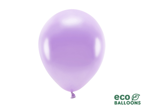 Eko baloni 26 cm metāliski, lavandas (1 gab. / 100 gab.)
