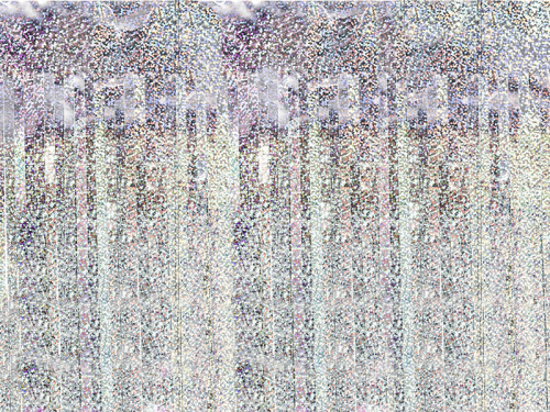 Party curtain, holographic, 90 x 250cm