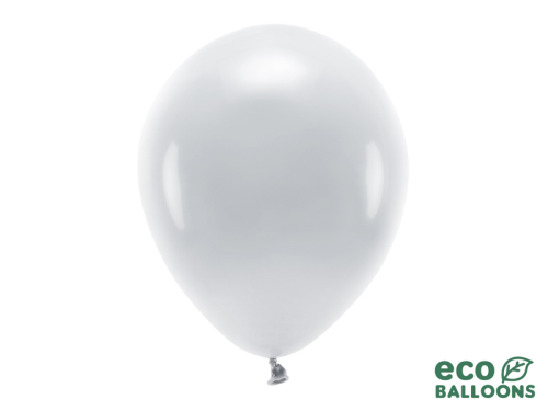 Eko baloni 30 cm pasteļi, pelēki (1 gab. / 10 gab.)