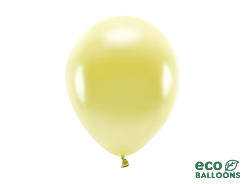 Eco Balloons 26см металлик, светло-желтый (1 шт. / 10 шт.)