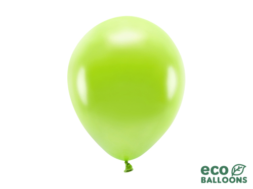 Eco Balloons 26см металлик, зеленое яблоко (1 шт. / 100 шт.)
