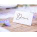 Place card holders Hearts, silver, 2.5 cm (1 pkt / 10 pc.)