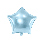 Фольгированный воздушный шар Star, 48см, голубой