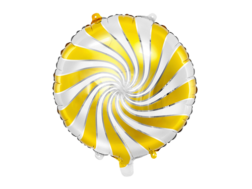 Воздушный шарик из фольги Candy, 35см, золото