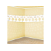 Paper garland IHS Chalice, white, 3m
