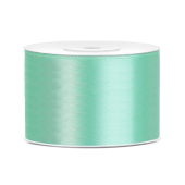 Satin Ribbon, mint, 50mm/25m