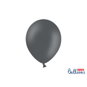 Spēcīgi baloni 27 cm, pasteļpelēks (1 gab. / 100 gab.)