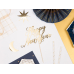 Топпер для торта Happy New Year, золото, 24см Топпер для торта Happy New Year, золото, 24см