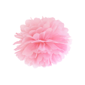 Салфетка Pompom, светло-розовая, 25см