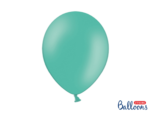 Spēcīgi baloni 30 cm, pasteļkrāsas akvamarīns (1 gab. / 100 gab.)