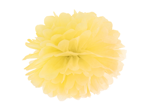 Salvetpapīrs Pompons, dzeltens, 25cm Salvetpapīrs Pompons, dzeltens, 25cm