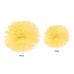 Salvetpapīrs Pompons, dzeltens, 25cm Salvetpapīrs Pompons, dzeltens, 25cm