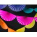 Tissue garland Rosettes, malachit, 3m Tissue garland Rosettes, malachit, 3m