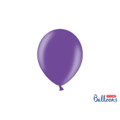 Spēcīgi baloni 23 cm, metāliski violets (1 gab. / 100 gab.)