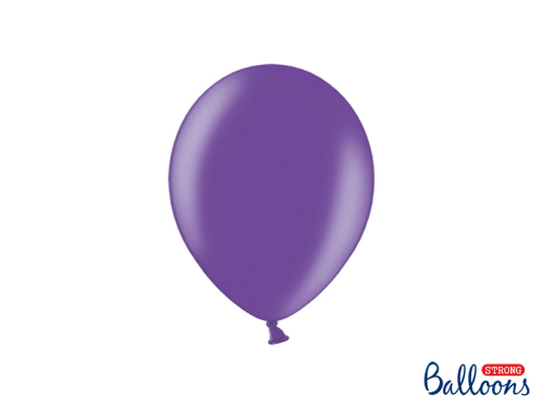 Воздушные шары Strong Balloons 23см, пурпурный металлик (1 шт. / 100 шт.)