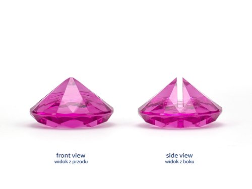 Карточка-визитница Diamond, темно-розовый, 40 мм (1 шт. / 10 шт.) Карточка-визитница Diamond, темно-розовый, 40 мм (1 шт. / 10 шт.)