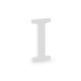 Koka burts I, balts, 9,5x20cm Koka burts I, balts, 9,5x20cm
