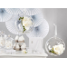 Glass balls with ribbon, 10cm (1 pkt / 4 pc.) Glass balls with ribbon, 10cm (1 pkt / 4 pc.)