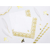 Napkins First Communion - Ornament, 33x33cm, gold (1 pkt / 20 pc.) Napkins First Communion - Ornament, 33x33cm, gold (1 pkt / 20 pc.)