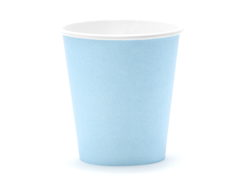 Чашки, светло-голубые, 180мл (1 упаковка / 6 шт.)
