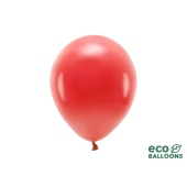 Eko baloni 26 cm pasteļi, sarkani (1 gab. / 10 gab.)