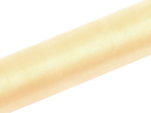 Organza Plain, krēmkrāsas, 0,16 x 9m (1 gab. / 9 lm) Organza Plain, krēmkrāsas, 0,16 x 9m (1 gab. / 9 lm)