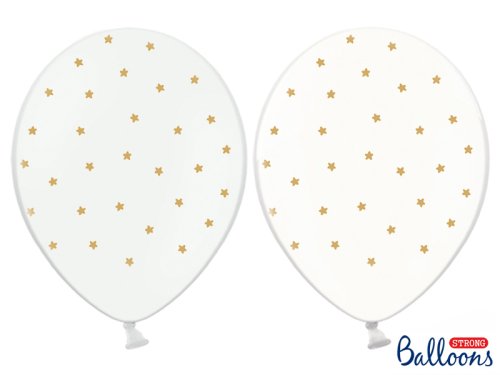 Strong Balloons Stars, 30см, золото (1 шт. / 50 шт.)