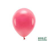 Eko baloni 30 cm pasteļtoņi, gaiši sarkani (1 gab. / 100 gab.)