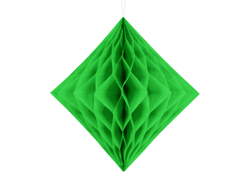 Honeycomb Diamond, light green, 20cm