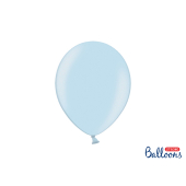 Spēcīgi baloni 27 cm, metāliski mazuļu zili (1 gab. / 100 gab.)