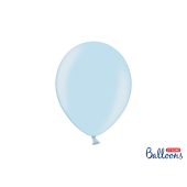 Воздушные шары Strong Balloons 27см, металлик Baby Blue (1 шт. / 100 шт.)
