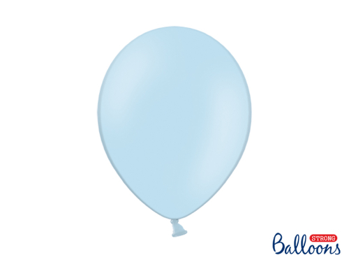 Spēcīgi baloni 30 cm, pastel baby blue (1 gab. / 50 gab.) Spēcīgi baloni 30 cm, pastel baby blue (1 gab. / 50 gab.)