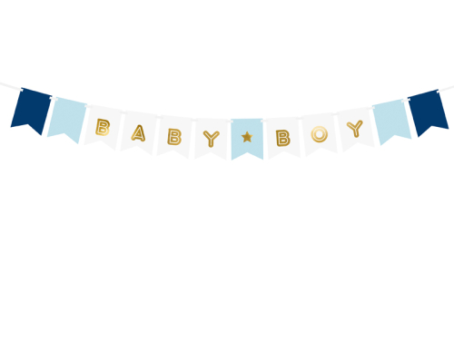 Banner Baby Boy, maisījums, 15 x 160 cm