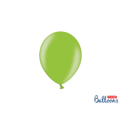 Воздушные шары Strong Balloons 12см, ярко-зеленый металлик (1 шт. / 100 шт.)