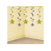 Swirls Stars, 60 cm (1 pkt / 5 gab.) Swirls Stars, 60 cm (1 pkt / 5 gab.)