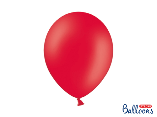 Spēcīgi baloni 30 cm, pasteļmagoņu sarkans (1 gab. / 10 gab.)