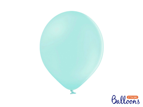 Spēcīgi baloni 30 cm, gaiši pastelēta piparmētra (1 gab. / 100 gab.)