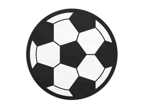 Futbola salvetes, 13,5 cm (1 gab. / 20 gab.)