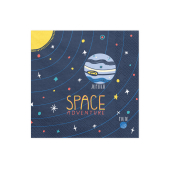 Салфетки Space Party, 33x33см (1 упаковка / 20 шт.)