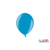 Spēcīgi baloni 12 cm, metāliski karību zils (1 gab. / 100 gab.)