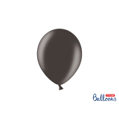 Spēcīgi baloni 23cm, metāliski melni (1 pkt / 100 gab.)