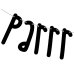 Banner Cat - Parrrty Time, 12x130cm